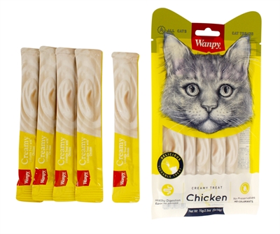 Wanpy Creamy Lickable Treats Chicken