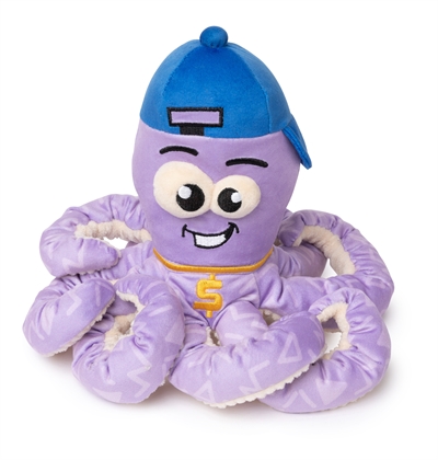 Fuzzyard Octo-Posse Hip Hoptopus Pluche