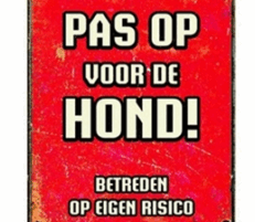 Stickers en waakborden