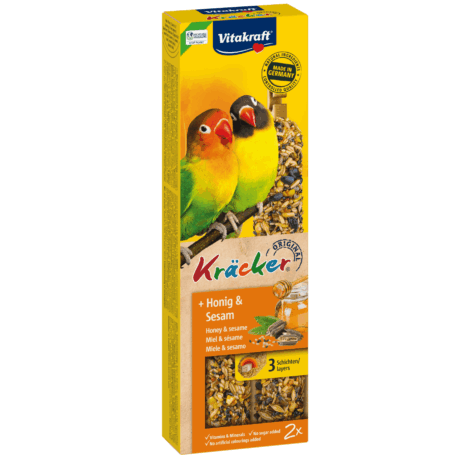 Vitakraft Agapornide kracker Honing & Sesam