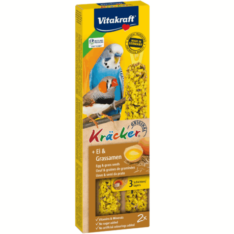 Vitakraft Parkiet Kracker Ei & Graszaad